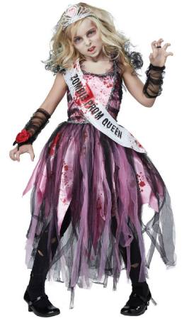 California Costumes Undead Prom Queen Girl's Halloween Walmart Halloween Costume for Toddlers