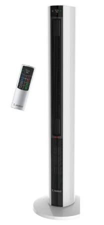 Lasko 42_ 1500W All Season Tower Fan & Space Heater with Timer and Remote, White, FH500, New