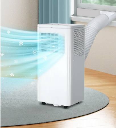 LifePlus Portable Air Conditioner 6000BTU (10000BTU Ashrae) Indoor Room AC Unit Dehumidifier Window Kit Remote Control Easy&Efficient Bedroom