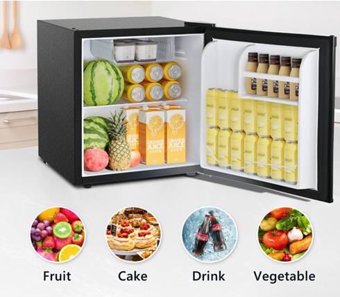 Simzlife 1.6 Cu.ft Mini Fridge with Freezer