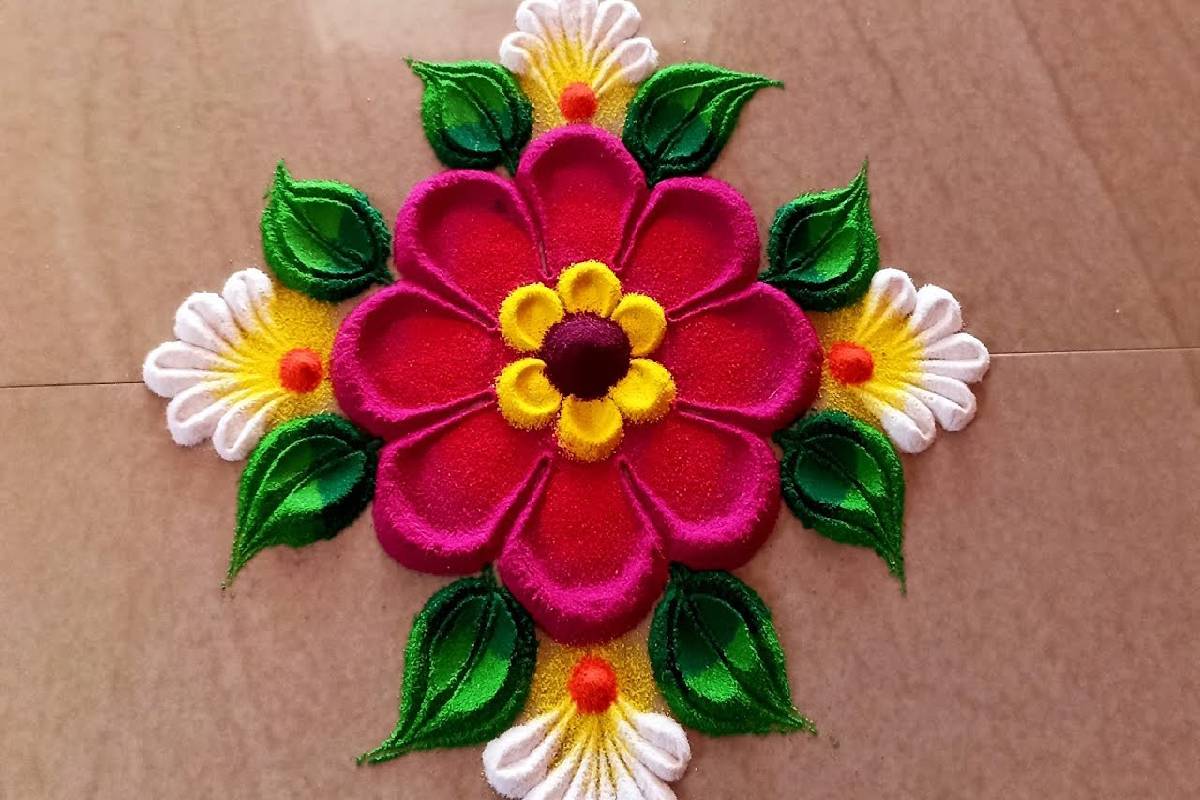 Easy Simple Small Rangoli Designs